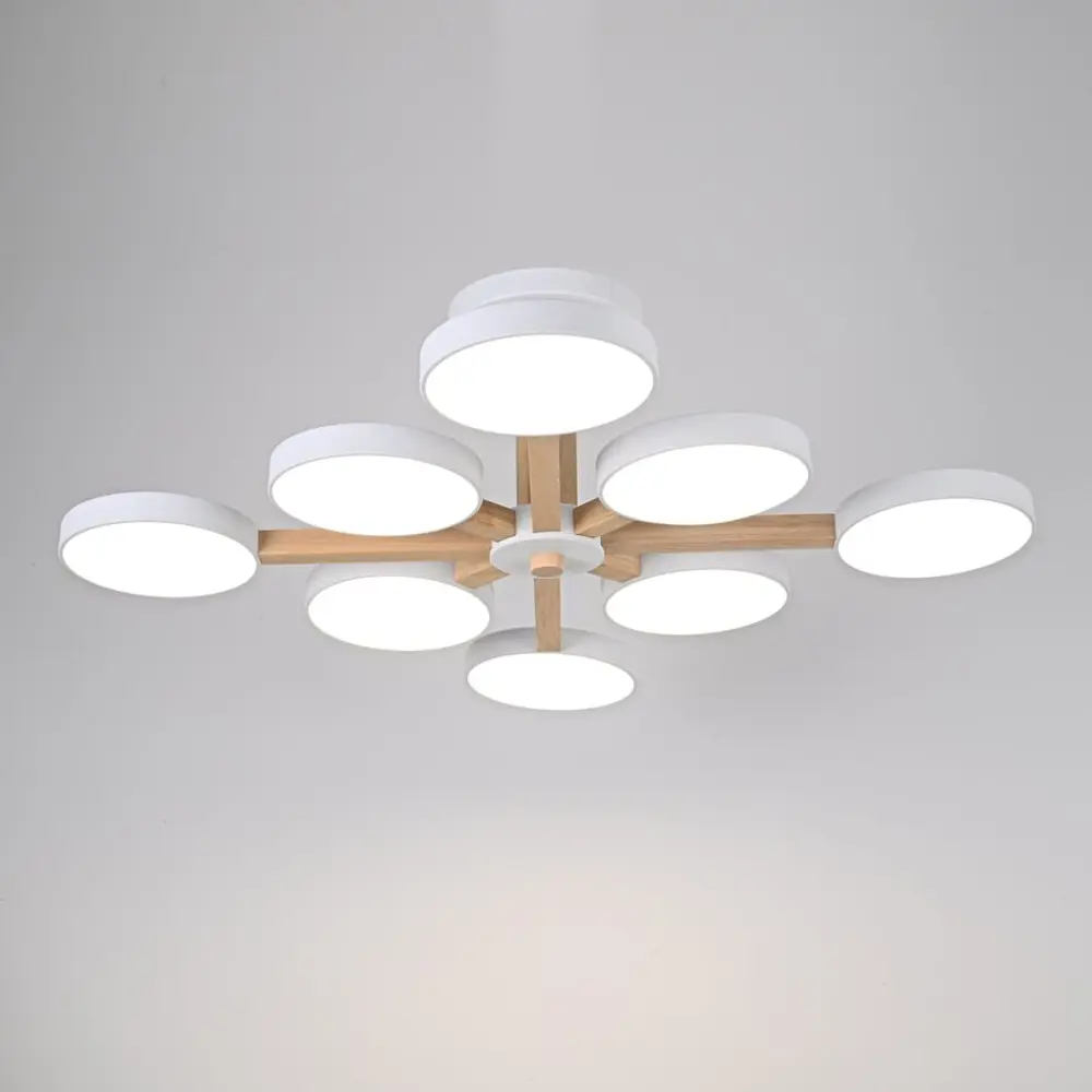 Фото 3 Люстра подвесная светодиодная Imperiumloft Turna white 228849-26 30 м² белый свет цвет белый Фото 3 Люстра подвесная светодиодная Imperiumloft Turna white 228849-26 30 м² белый свет цвет белый