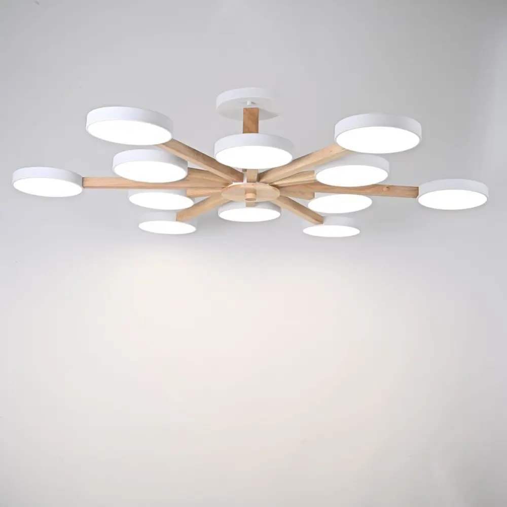 Фото 3 Люстра подвесная светодиодная Imperiumloft Turna white 228851-26 40 м² белый свет цвет белый Фото 3 Люстра подвесная светодиодная Imperiumloft Turna white 228851-26 40 м² белый свет цвет белый