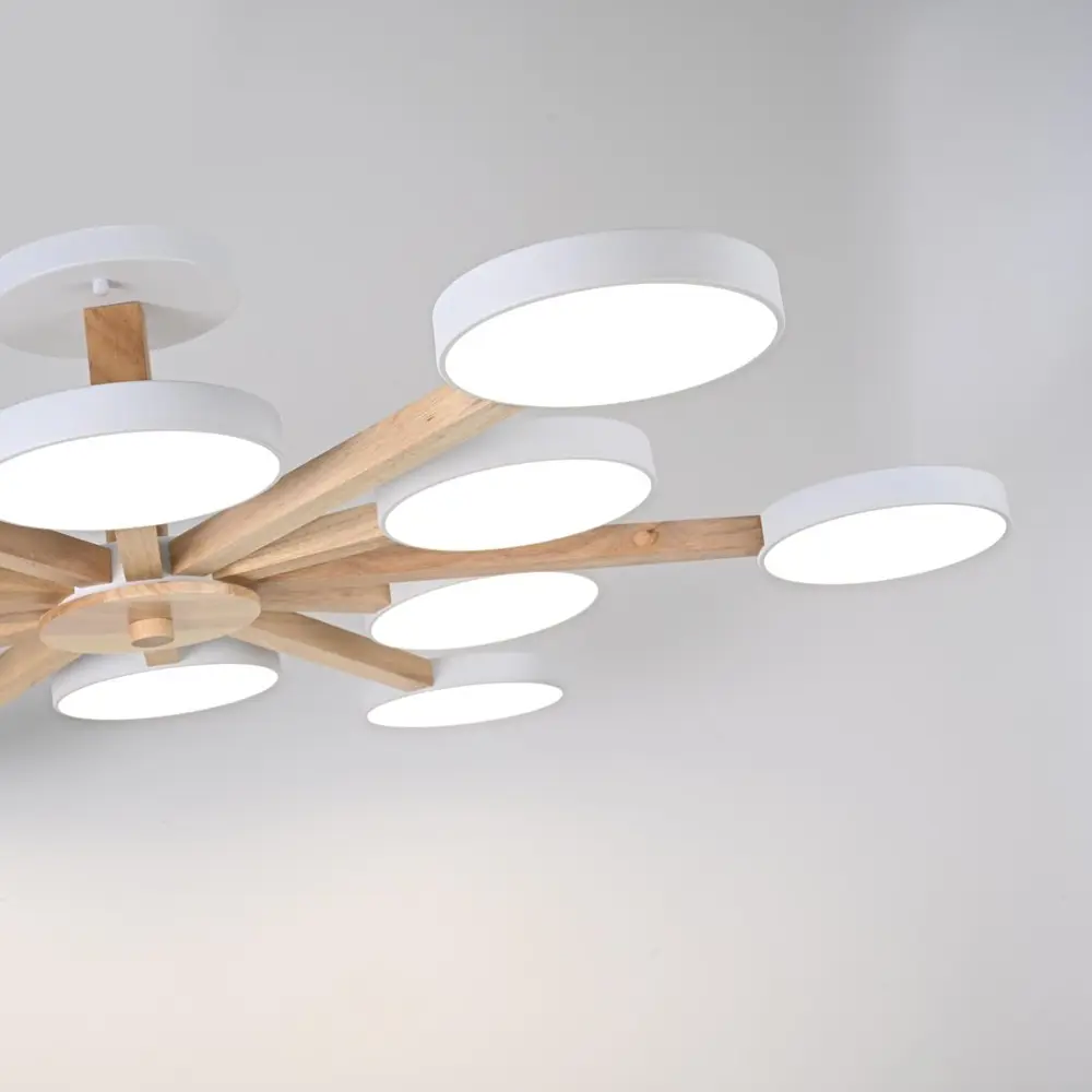 Фото 5 Люстра подвесная светодиодная Imperiumloft Turna white 228851-26 40 м² белый свет цвет белый Фото 5 Люстра подвесная светодиодная Imperiumloft Turna white 228851-26 40 м² белый свет цвет белый