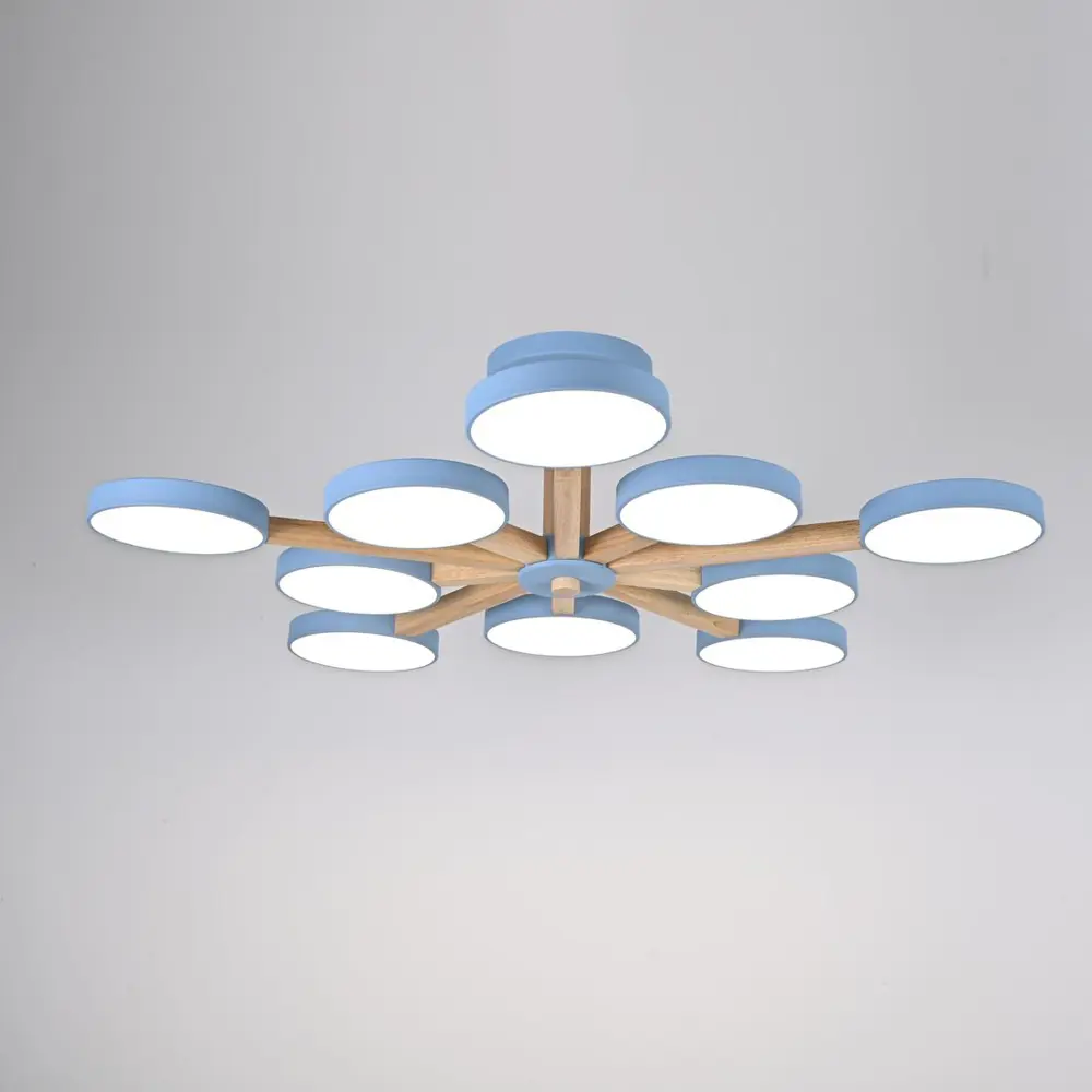 Фото 5 Люстра подвесная светодиодная Imperiumloft Turna blue 228854-26 35 м² белый свет цвет белый/голубой Фото 5 Люстра подвесная светодиодная Imperiumloft Turna blue 228854-26 35 м² белый свет цвет белый/голубой