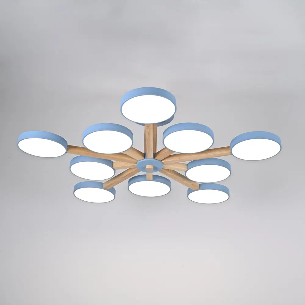 Фото 6 Люстра подвесная светодиодная Imperiumloft Turna blue 228854-26 35 м² белый свет цвет белый/голубой Фото 6 Люстра подвесная светодиодная Imperiumloft Turna blue 228854-26 35 м² белый свет цвет белый/голубой