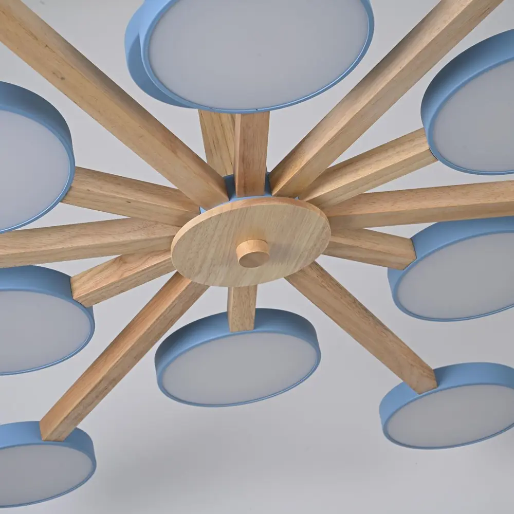 Фото 5 Люстра подвесная светодиодная Imperiumloft Turna blue 228855-26 40 м² белый свет цвет белый/голубой Фото 5 Люстра подвесная светодиодная Imperiumloft Turna blue 228855-26 40 м² белый свет цвет белый/голубой