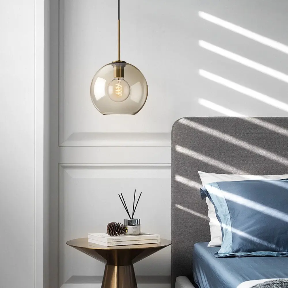 Фото 9 Светильник подвесной Imperiumloft Vilmo 213943-26 1 лампа 3 м² цвет янтарный/латунь Фото 9 Светильник подвесной Imperiumloft Vilmo 213943-26 1 лампа 3 м² цвет янтарный/латунь