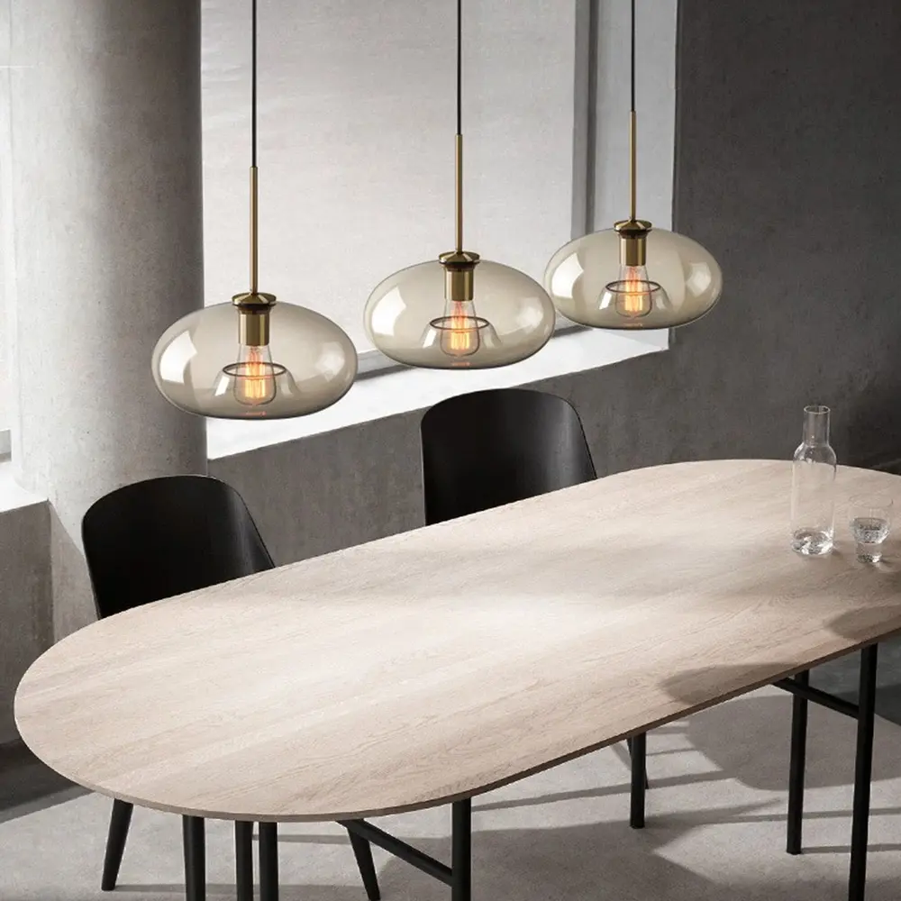 Фото 13 Светильник подвесной Imperiumloft Vilmo 213943-26 1 лампа 3 м² цвет янтарный/латунь Фото 13 Светильник подвесной Imperiumloft Vilmo 213943-26 1 лампа 3 м² цвет янтарный/латунь