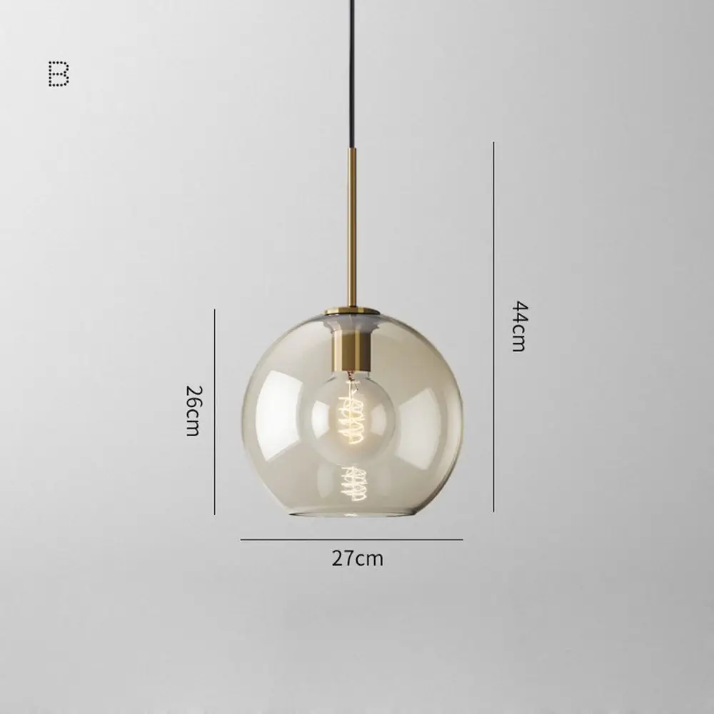 Фото 3 Светильник подвесной Imperiumloft Vilmo 213943-26 1 лампа 3 м² цвет янтарный/латунь Фото 3 Светильник подвесной Imperiumloft Vilmo 213943-26 1 лампа 3 м² цвет янтарный/латунь