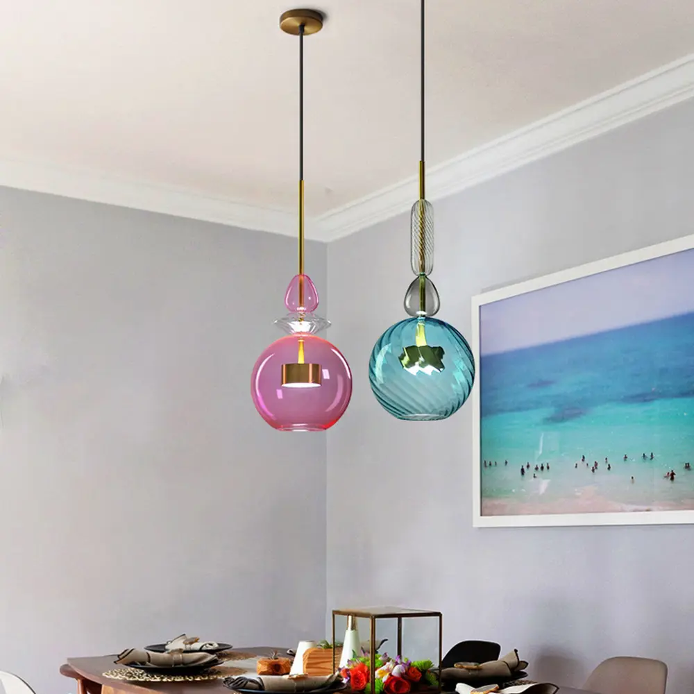 Фото 15 Светильник подвесной Imperiumloft Candy01 240232-26 1 лампа 3 м² цвет прозрачный/розовый/черный Фото 15 Светильник подвесной Imperiumloft Candy01 240232-26 1 лампа 3 м² цвет прозрачный/розовый/черный