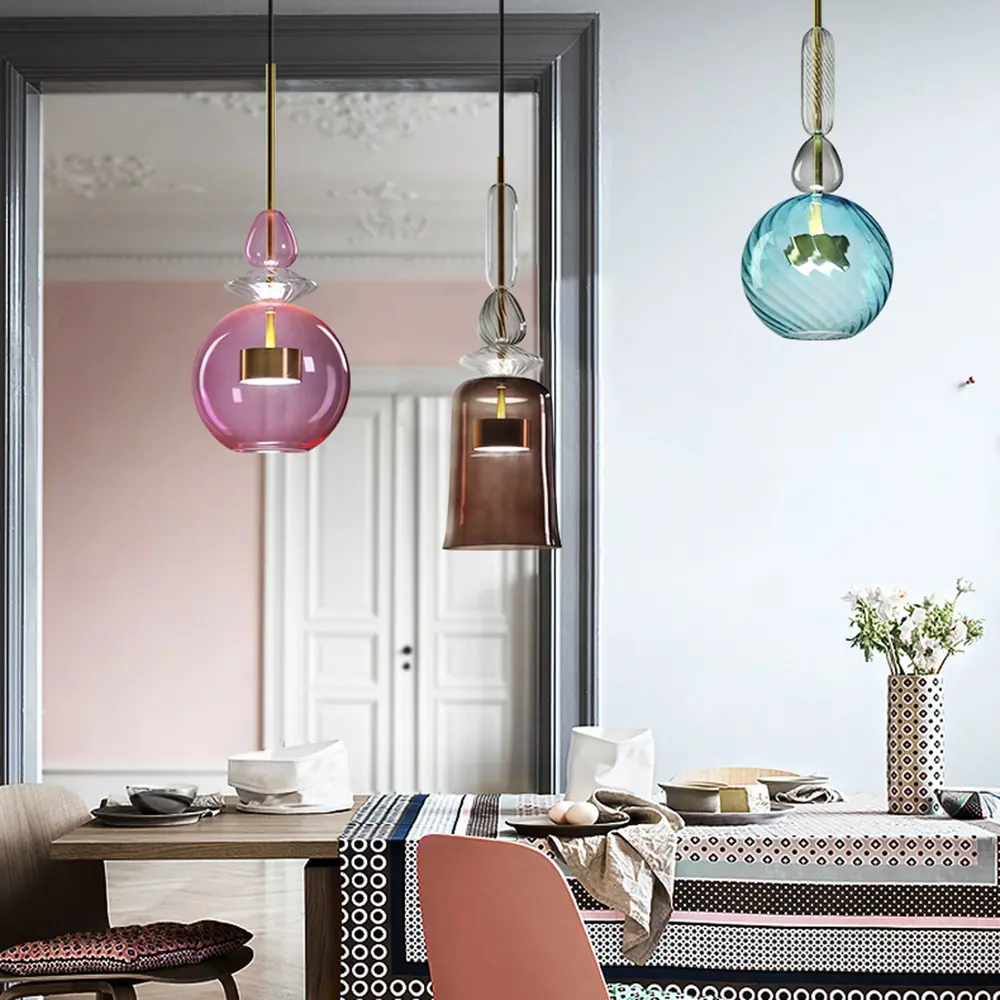 Фото 13 Светильник подвесной Imperiumloft Candy01 240232-26 1 лампа 3 м² цвет прозрачный/розовый/черный Фото 13 Светильник подвесной Imperiumloft Candy01 240232-26 1 лампа 3 м² цвет прозрачный/розовый/черный