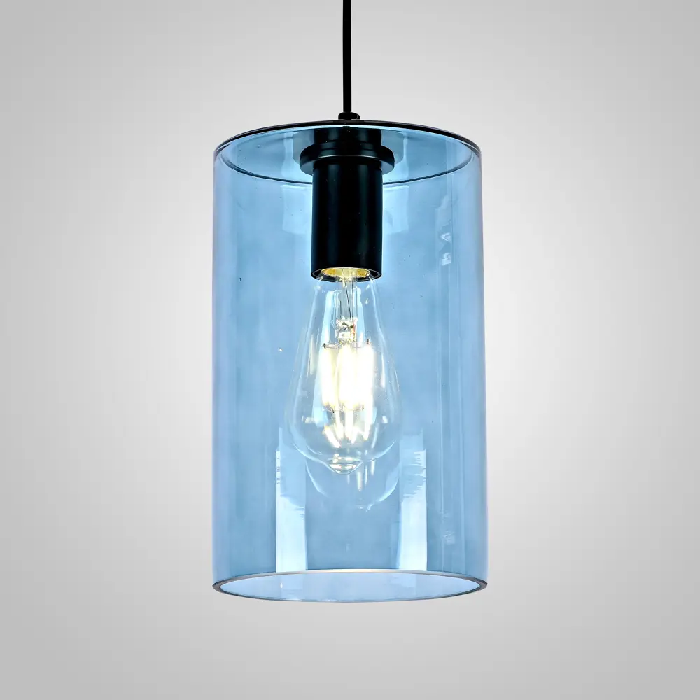 Фото Светильник подвесной Imperiumloft Pick-n-mix а 241127-26 1 лампа 3 м² цвет голубой/черный