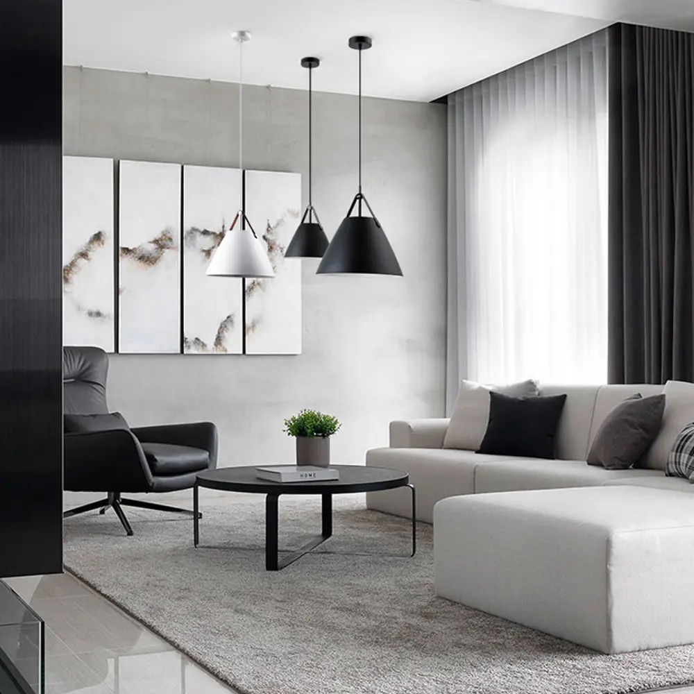 Фото 17 Светильник подвесной Imperiumloft Nordic01 241406-26 1 лампа 3 м² цвет белый/коричневый