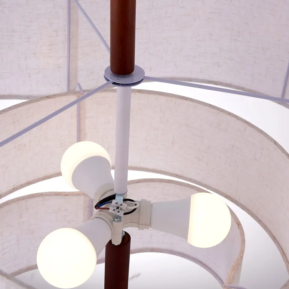 Фото 7 Светильник подвесной Imperiumloft Andrean 252300-23 3 ламп 9 м² цвет бежевый, коричневый Фото 7 Светильник подвесной Imperiumloft Andrean 252300-23 3 ламп 9 м² цвет бежевый, коричневый