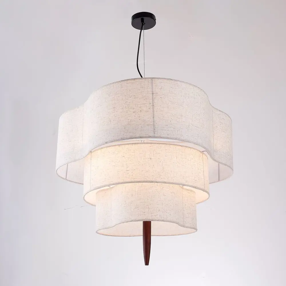 Фото 2 Светильник подвесной Imperiumloft Andrean 252300-23 3 ламп 9 м² цвет бежевый, коричневый Фото 2 Светильник подвесной Imperiumloft Andrean 252300-23 3 ламп 9 м² цвет бежевый, коричневый