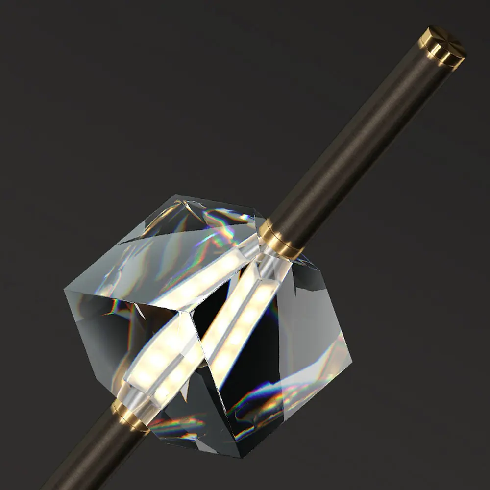 Фото 7 Светильник подвесной светодиодный Imperiumloft Pardis 212923-23 3 м² белый свет цвет прозрачный/черный Фото 7 Светильник подвесной светодиодный Imperiumloft Pardis 212923-23 3 м² белый свет цвет прозрачный/черный