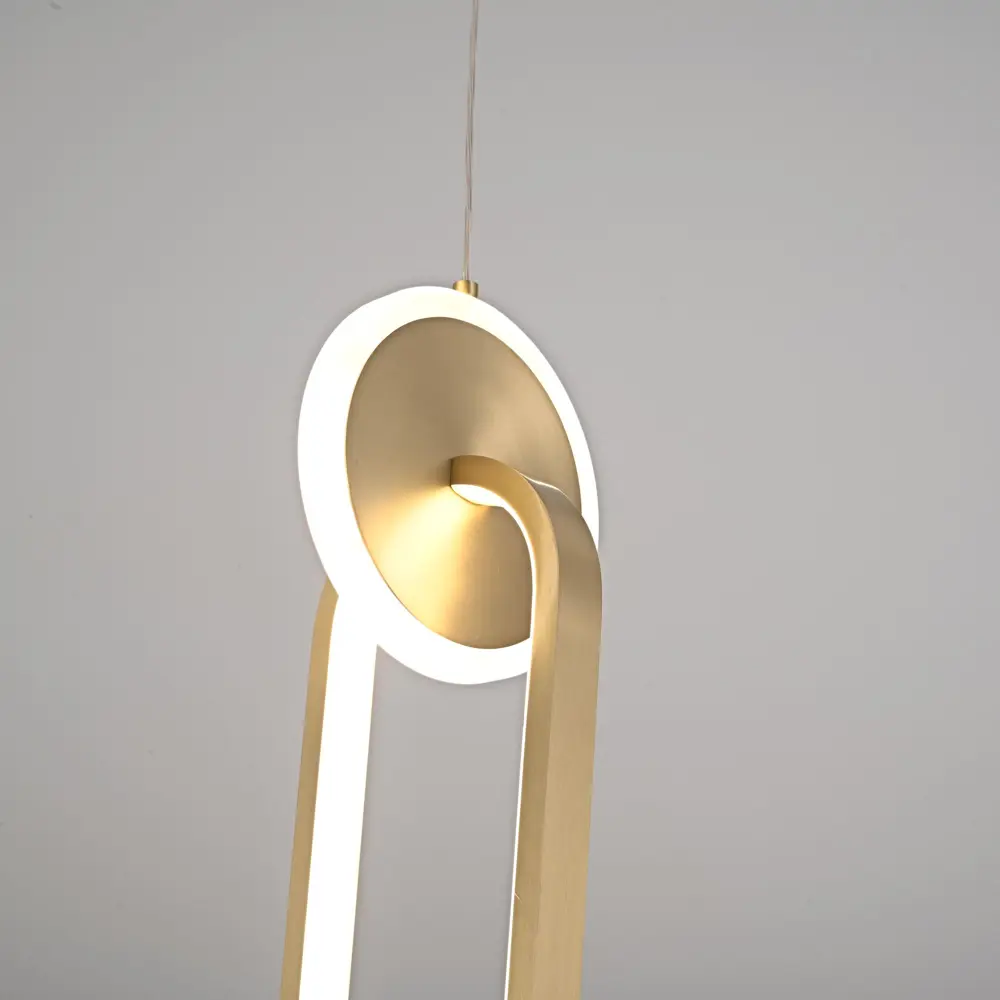 Фото 6 Светильник подвесной светодиодная Imperiumloft Randall b 232609-23 5 м² белый свет цвет белый, латунь