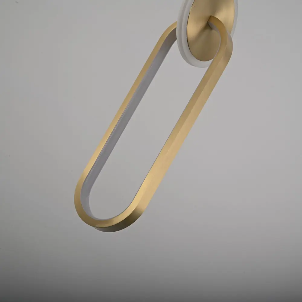 Фото 11 Светильник подвесной светодиодная Imperiumloft Randall b 232609-23 5 м² белый свет цвет белый, латунь