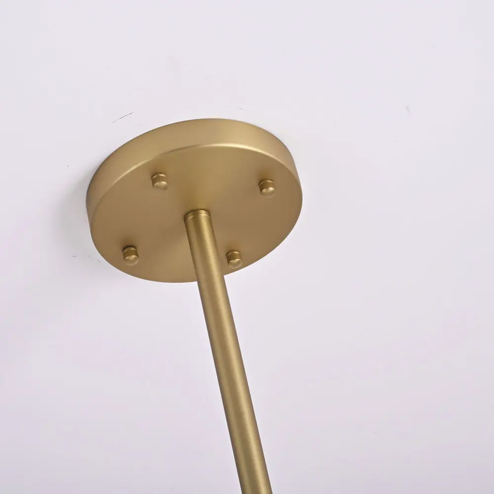 Фото 6 Люстра на штанге Imperiumloft Jorgenson 102090-26 3 лампы 9 м² цвет бежевый/латунь