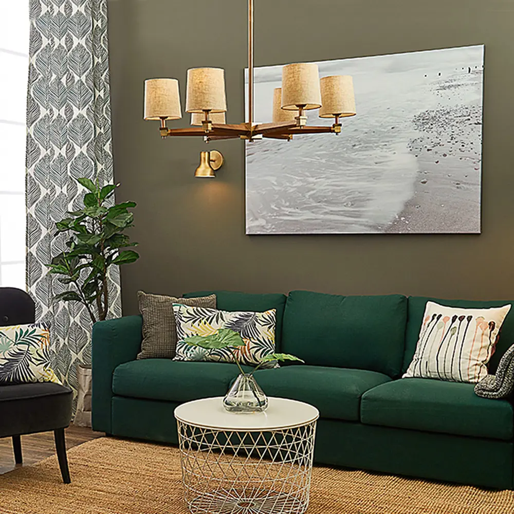 Фото 18 Люстра на штанге Imperiumloft Jorgenson 203574-26 6 ламп 18 м² цвет белый/темное дерево/золотой Фото 18 Люстра на штанге Imperiumloft Jorgenson 203574-26 6 ламп 18 м² цвет белый/темное дерево/золотой