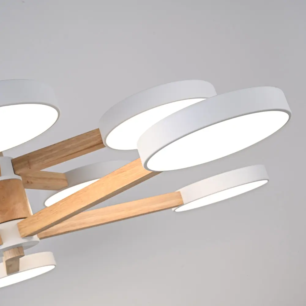 Фото 6 Люстра на штанге светодиодная Imperiumloft Turna 229079-26 35 м² белый свет цвет белый Фото 6 Люстра на штанге светодиодная Imperiumloft Turna 229079-26 35 м² белый свет цвет белый