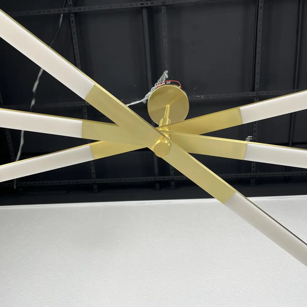 Фото 13 Люстра на штанге светодиодная Imperiumloft Orton 241024-26 9 м² белый свет цвет белый/золотой Фото 13 Люстра на штанге светодиодная Imperiumloft Orton 241024-26 9 м² белый свет цвет белый/золотой