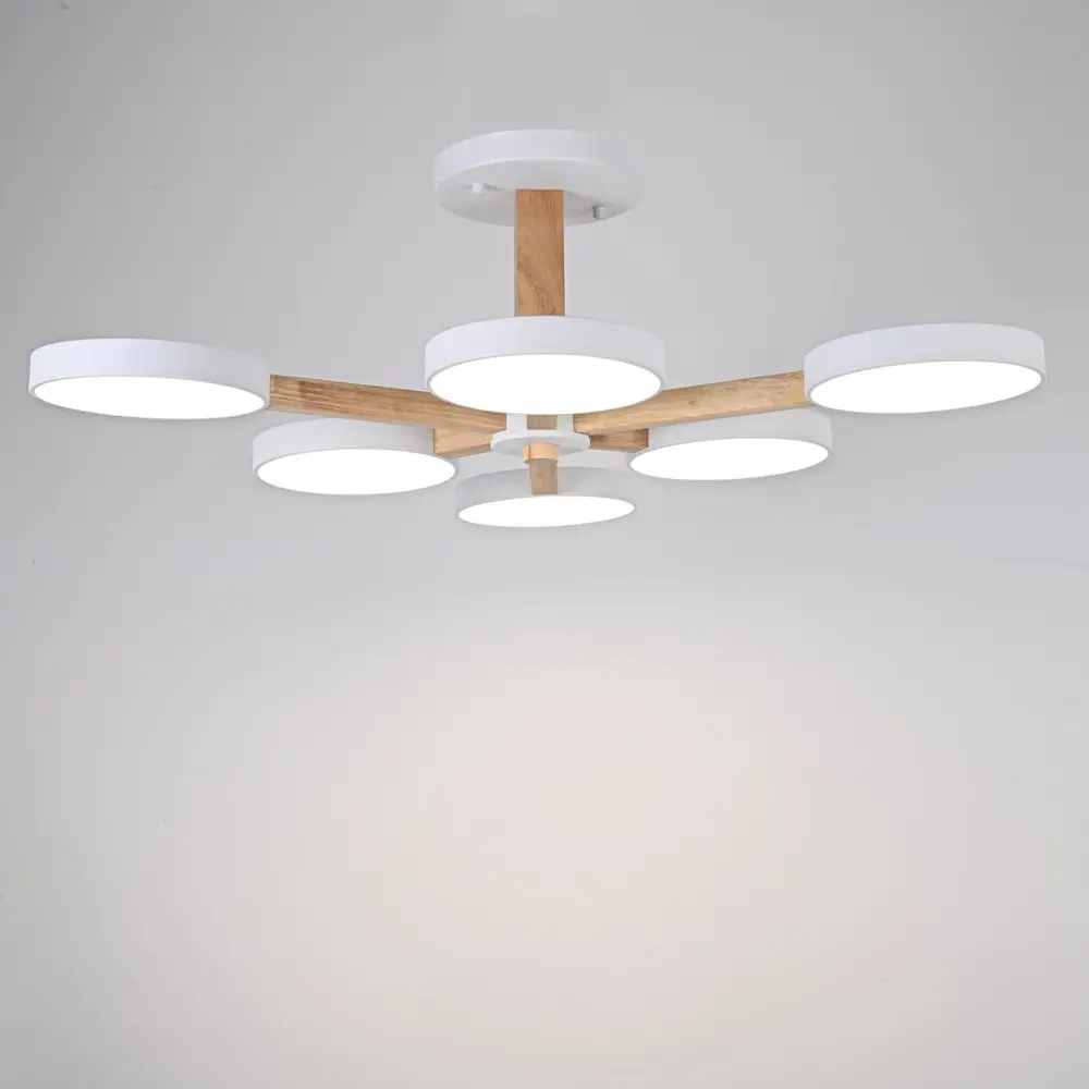 Фото 5 Светильник потолочный светодиодный Imperiumloft Turna white 141108-26 30 м² белый свет цвет белый Фото 5 Светильник потолочный светодиодный Imperiumloft Turna white 141108-26 30 м² белый свет цвет белый