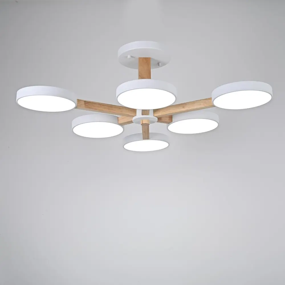 Фото 4 Светильник потолочный светодиодный Imperiumloft Turna white 141108-26 30 м² белый свет цвет белый Фото 4 Светильник потолочный светодиодный Imperiumloft Turna white 141108-26 30 м² белый свет цвет белый