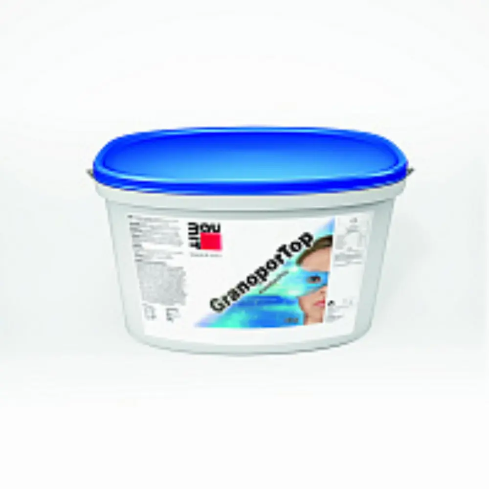 Фото Декоративная штукатурка на основе полимерного вяжущего Baumit Granoportop 2R 25кг Фото Декоративная штукатурка на основе полимерного вяжущего Baumit Granoportop 2R 25кг