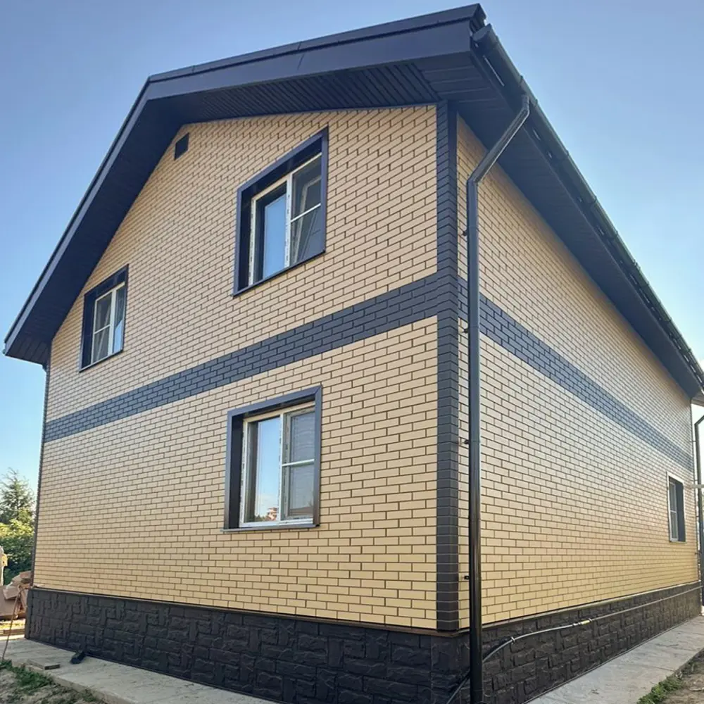 Фото 4 Фасадная панель Альта-профиль Гранит 1010x450x23мм альпийский 4.6м² 10шт Фото 4 Фасадная панель Альта-профиль Гранит 1010x450x23мм альпийский 4.6м² 10шт