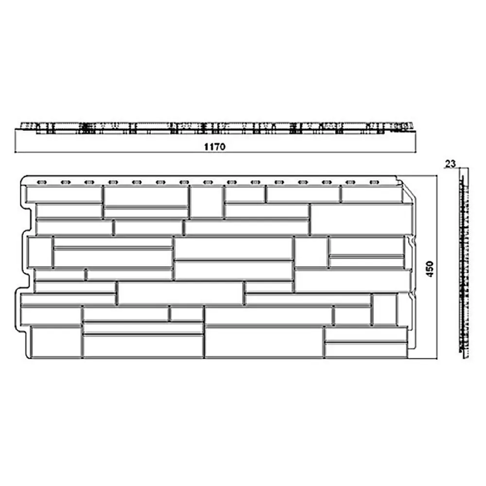 Фото 2 Фасадная панель Альта-профиль Скалистый камень 1100x430x23мм пиренеи 4.7м² 10шт Фото 2 Фасадная панель Альта-профиль Скалистый камень 1100x430x23мм пиренеи 4.7м² 10шт