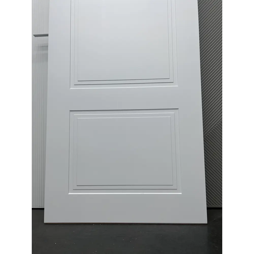 Фото 6 Комплект межкомнатной двери Wanmark Стефани-22 глухая 80х200см эмаль цвет белый без замка и петель