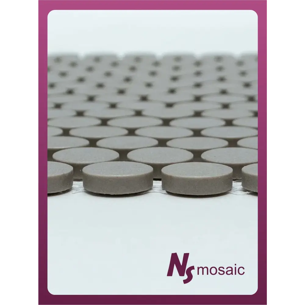 Фото 5 Мозаика Nsmosaic Ns08pl0234 керамика, 29.4x31.5 см, цвет серый / серебристый Фото 5 Мозаика Nsmosaic Ns08pl0234 керамика, 29.4x31.5 см, цвет серый / серебристый