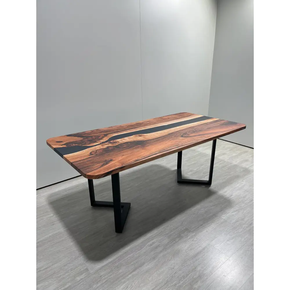 Фото 8 Стол прямоугольный Thetable 5.8 200 90 32 3.1 200x90 см композитный материал цвет коричневый Фото 8 Стол прямоугольный Thetable 5.8 200 90 32 3.1 200x90 см композитный материал цвет коричневый