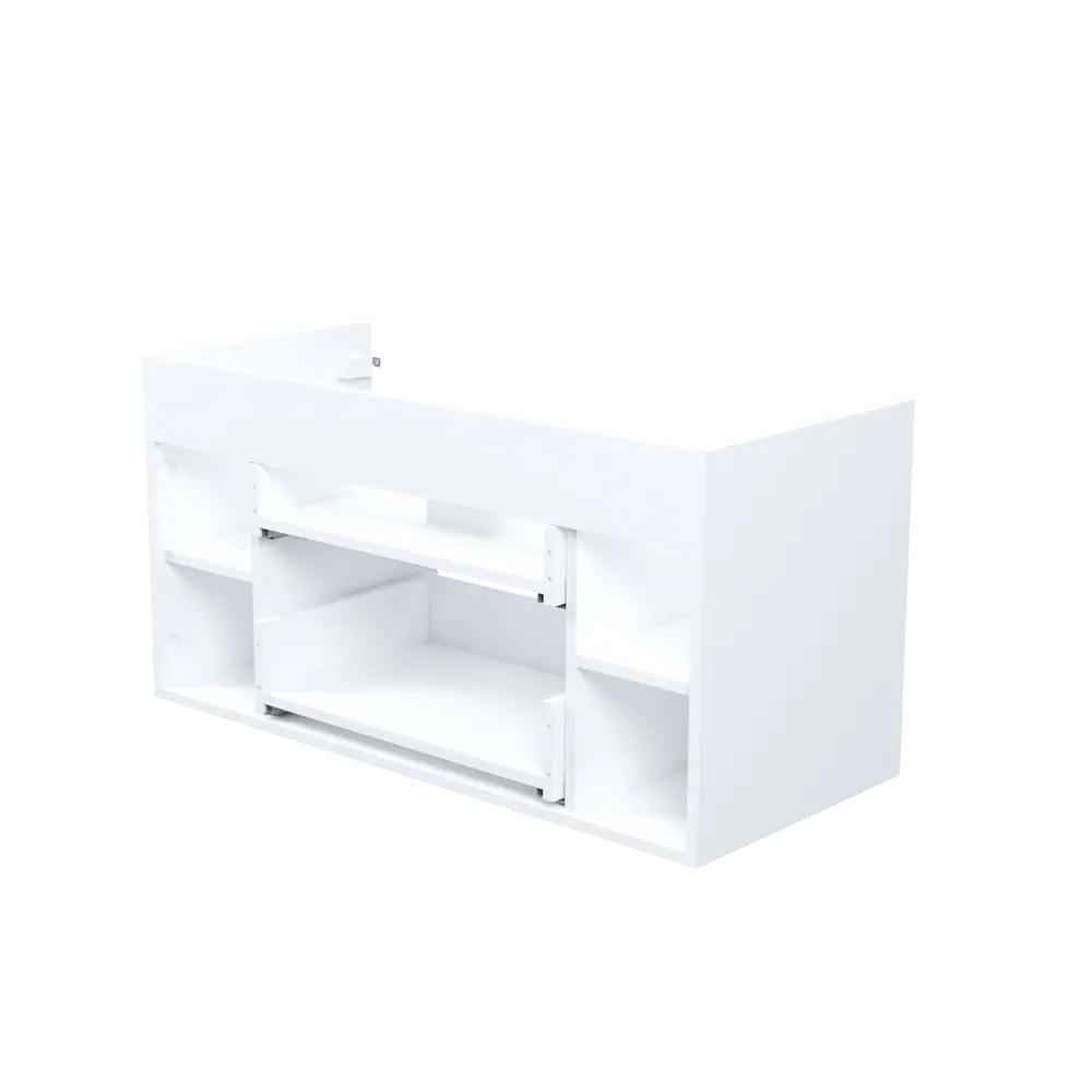 Фото Корпус тумбы подвесной Iddis Lahta LAH10W0i95 50x98.4x43.3 см цвет белый