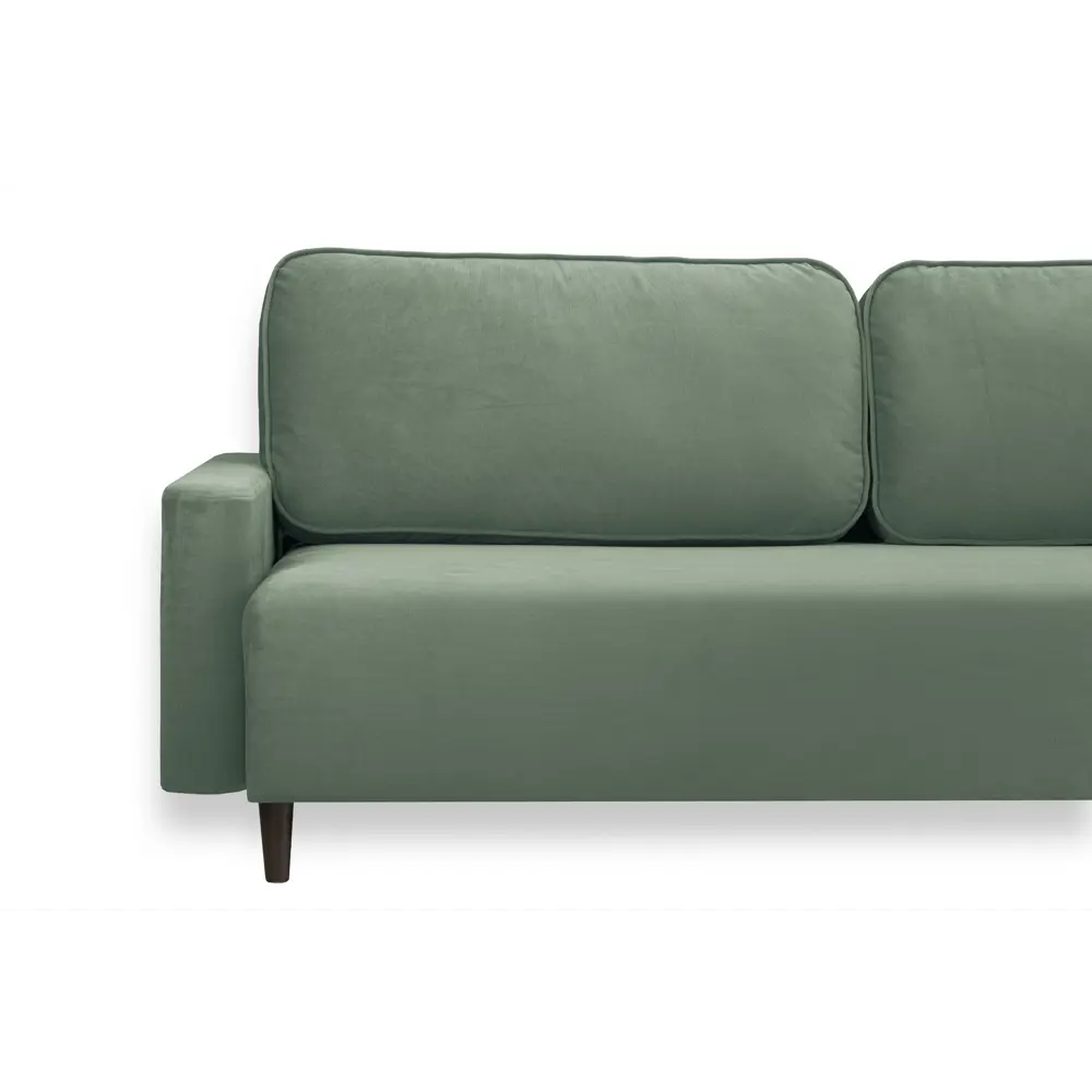 Фото 6 Диван Ramart Design Торн 80622951 219x85x100 см велюр цвет зеленый Фото 6 Диван Ramart Design Торн 80622951 219x85x100 см велюр цвет зеленый