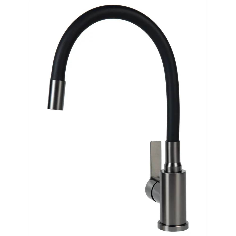 Фото 8 Смеситель для кухни Agger A3100555 гибкий излив 20.4 см цвет оружейная сталь Фото 8 Смеситель для кухни Agger A3100555 гибкий излив 20.4 см цвет оружейная сталь