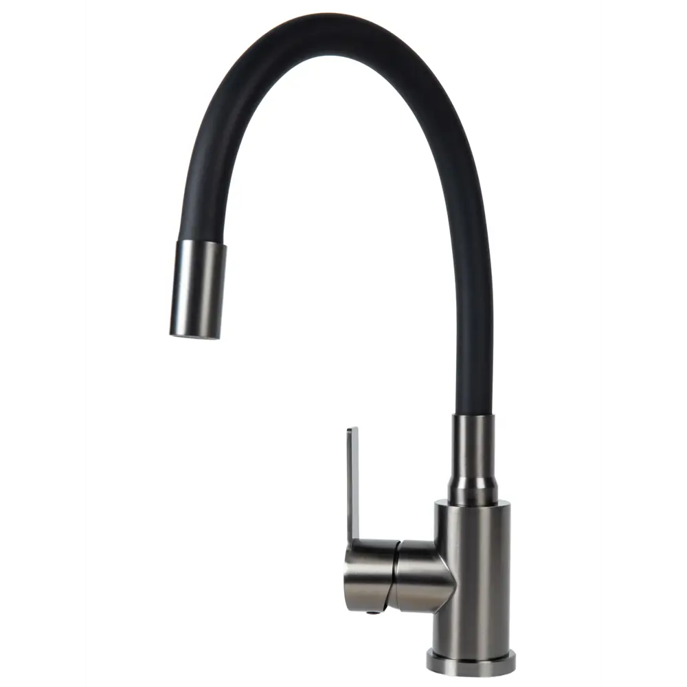 Фото 9 Смеситель для кухни Agger A3100555 гибкий излив 20.4 см цвет оружейная сталь Фото 9 Смеситель для кухни Agger A3100555 гибкий излив 20.4 см цвет оружейная сталь