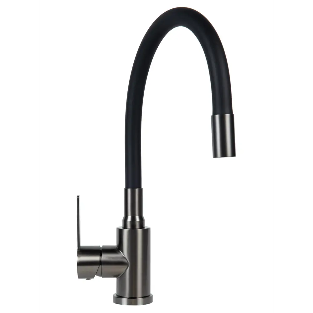 Фото 10 Смеситель для кухни Agger A3100555 гибкий излив 20.4 см цвет оружейная сталь Фото 10 Смеситель для кухни Agger A3100555 гибкий излив 20.4 см цвет оружейная сталь