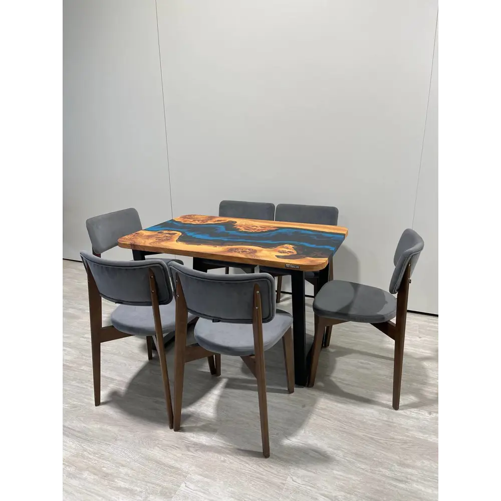 Фото 4 Стол прямоугольный Thetable 4.1 120 80 32 2.1 120x80 см композитный материал цвет коричневый Фото 4 Стол прямоугольный Thetable 4.1 120 80 32 2.1 120x80 см композитный материал цвет коричневый