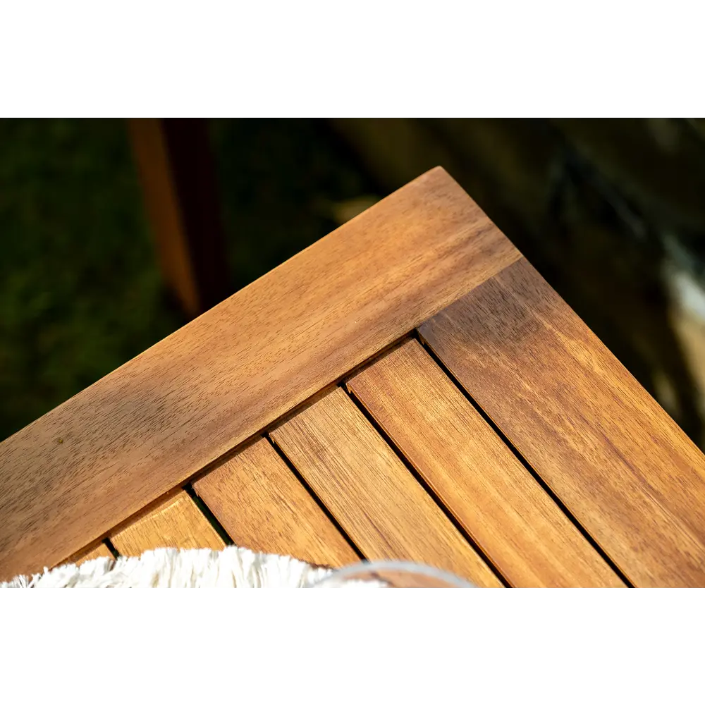 Фото 8 Набор садовой мебели Joygarden Karo 52201/52211 акация коричневый 2 стула стол Фото 8 Набор садовой мебели Joygarden Karo 52201/52211 акация коричневый 2 стула стол