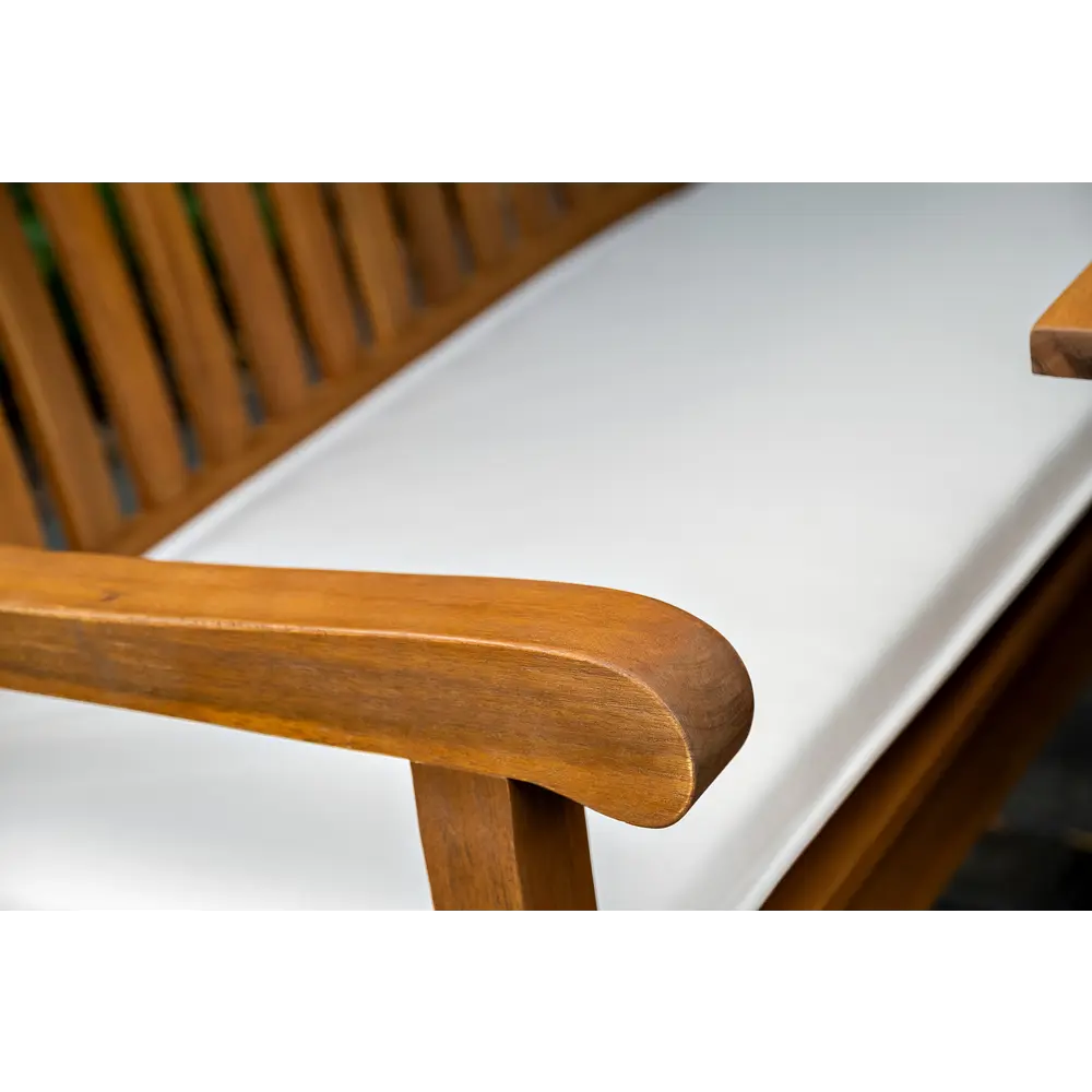 Фото 6 Набор садовой мебели Joygarden Karo 52202/52213/52204 акация коричневый скамья 2 стула стол