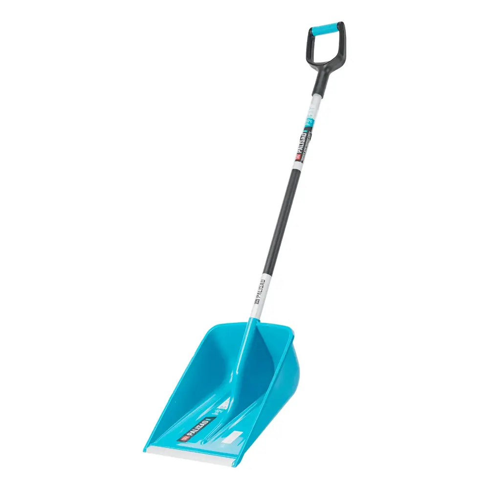 Фото Лопата для уборки снега Palisad 36.5 см x 150 см полипропилен с черенком алюминий
