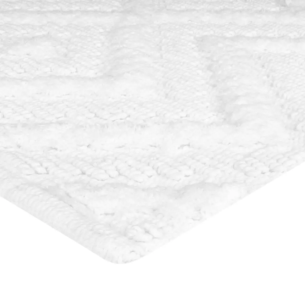 Фото 3 Коврик для ванной Fixsen Mole 50x80 см цвет белый