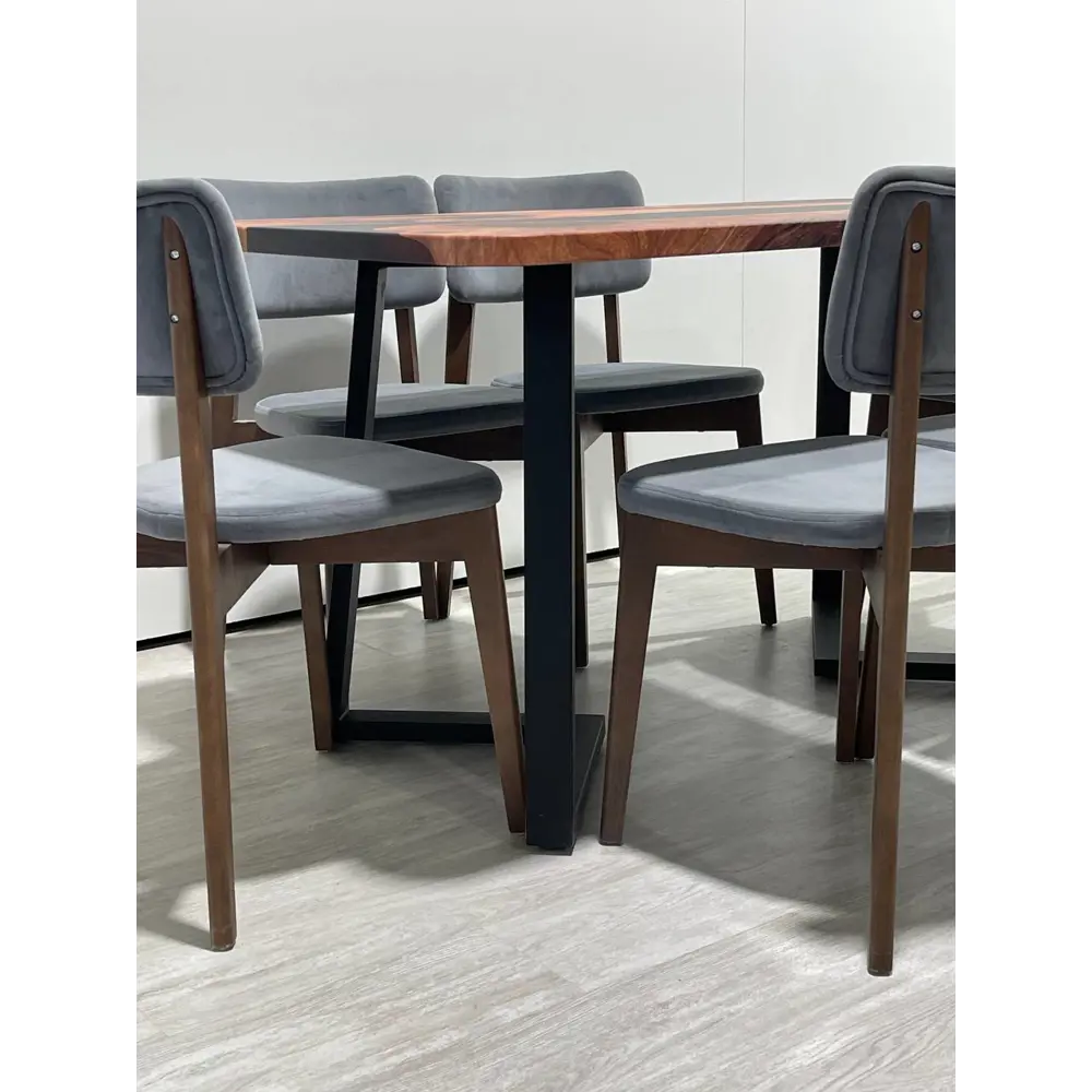 Фото 7 Стол прямоугольный Thetable 3.8 140 80 32 1.1 140x80 см композитный материал цвет коричневый Фото 7 Стол прямоугольный Thetable 3.8 140 80 32 1.1 140x80 см композитный материал цвет коричневый