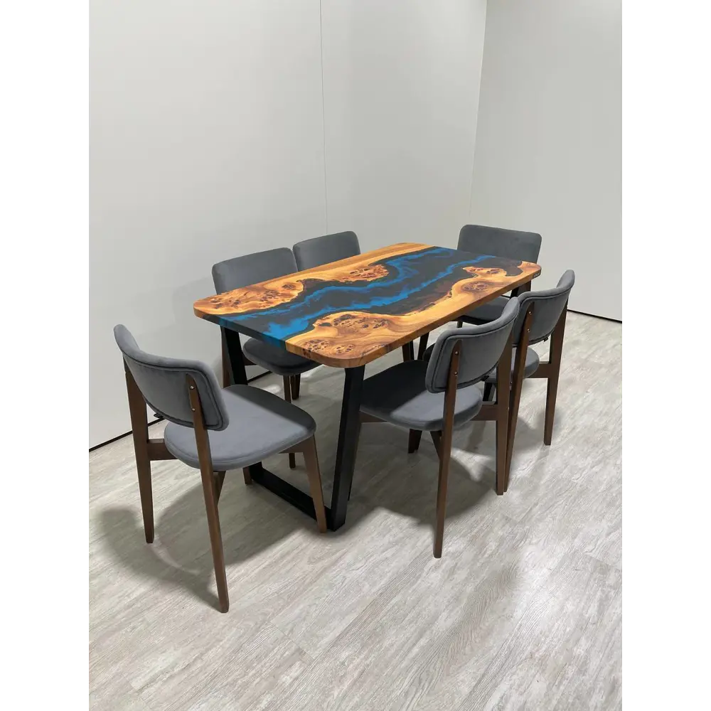 Фото 6 Стол прямоугольный Thetable 4.1 140 80 32 2.1 140x80 см композитный материал цвет коричневый