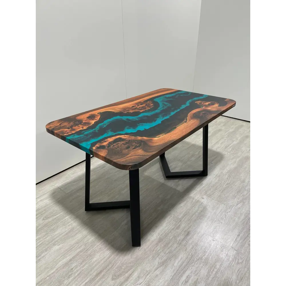 Фото 8 Стол прямоугольный Thetable 4.5 140 80 32 1.1 140x80 см композитный материал цвет коричневый