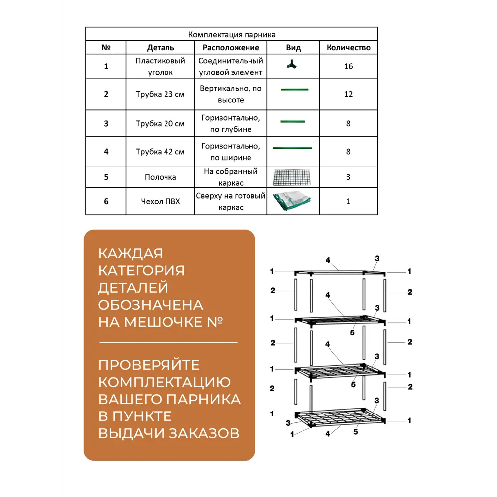 Фото 8 Парник на подоконник ГеоПластБорд TM46.24.75W 46x24x75 см 3 полки белый Фото 8 Парник на подоконник ГеоПластБорд TM46.24.75W 46x24x75 см 3 полки белый