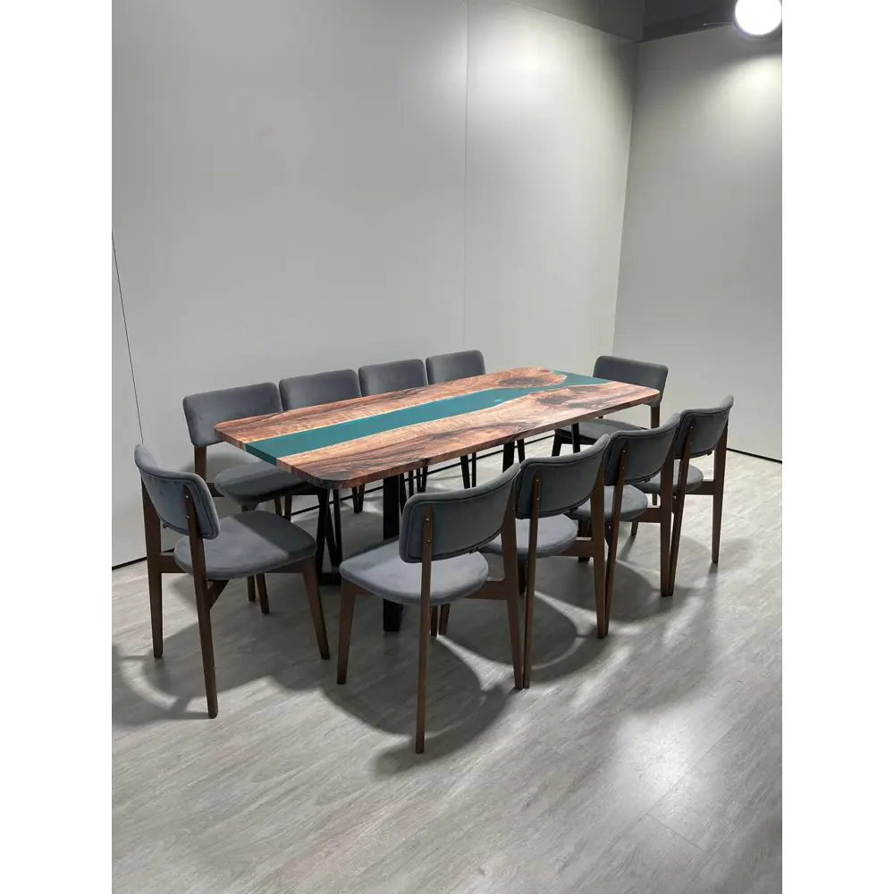 Фото 7 Стол прямоугольный Thetable 3.14 250 100 32 1.1 250x100 см композитный материал цвет коричневый Фото 7 Стол прямоугольный Thetable 3.14 250 100 32 1.1 250x100 см композитный материал цвет коричневый