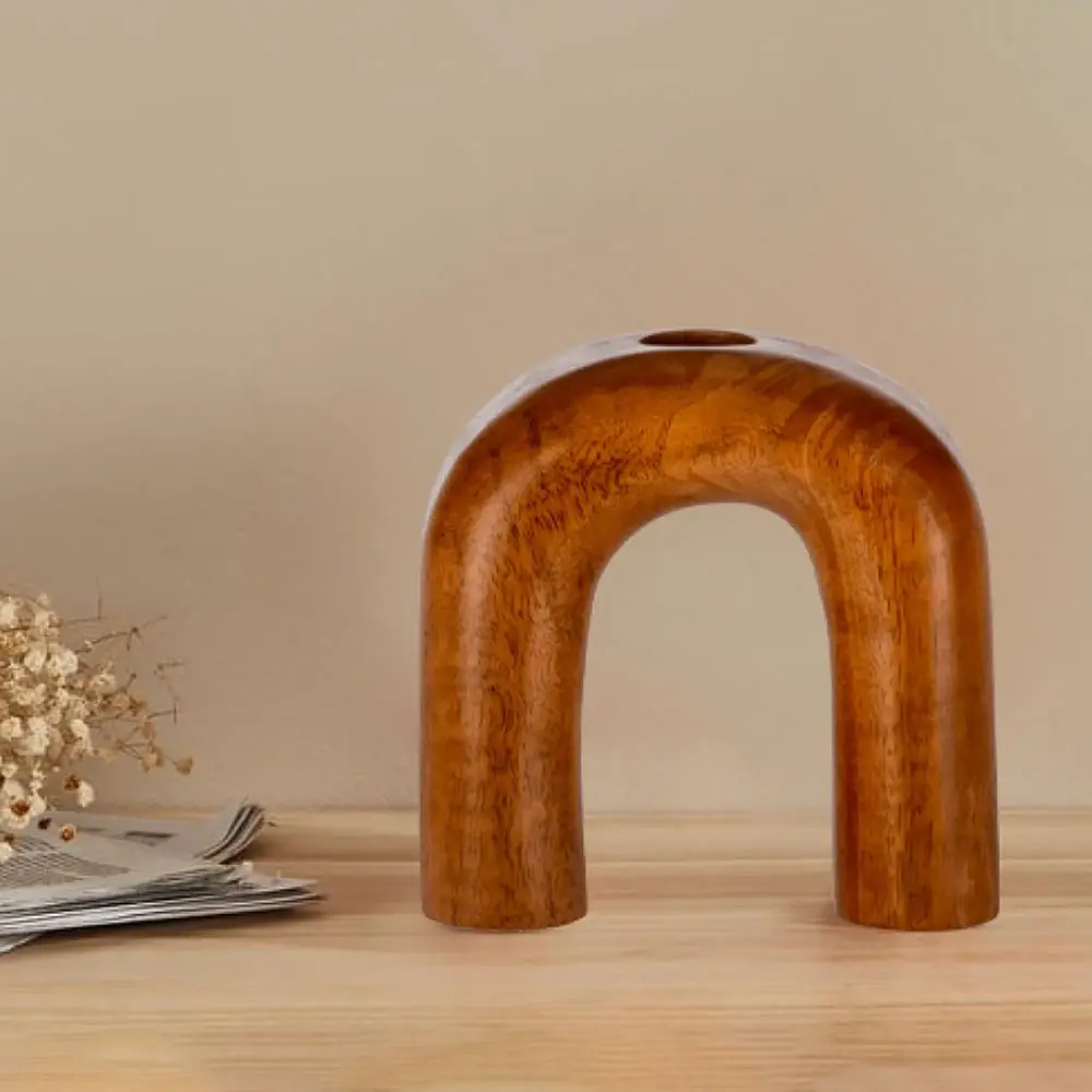 Фото 2 Ваза Eglo 421269 дерево цвет натуральный 15 см