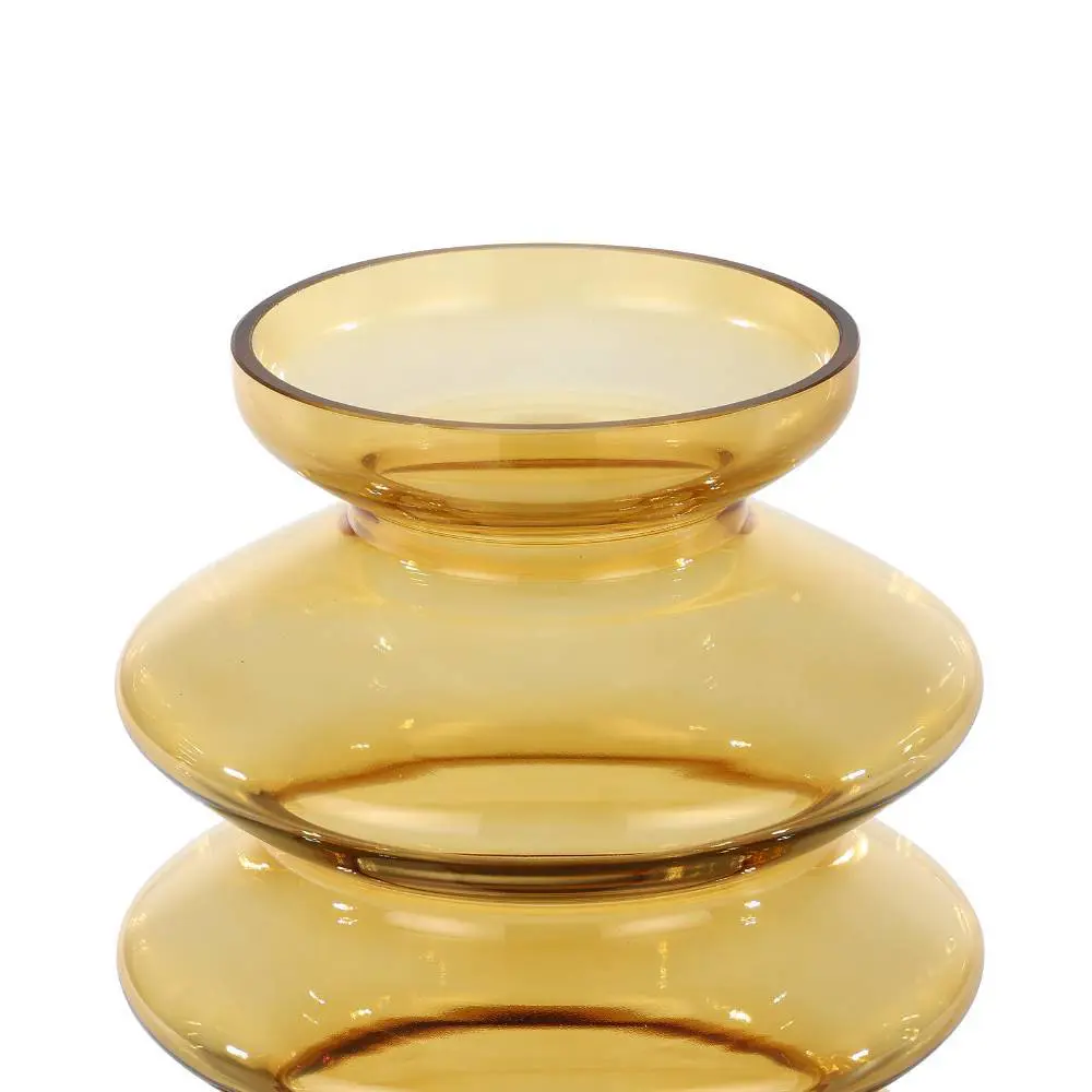 Фото 3 Ваза Eglo 421354 стекло цвет охра 20 см Фото 3 Ваза Eglo 421354 стекло цвет охра 20 см