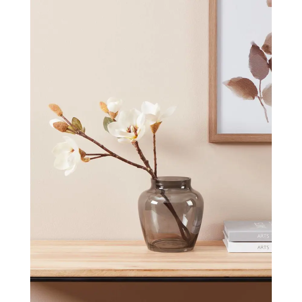 Фото 2 Ваза Eglo 421204 стекло цвет серый 15 см Фото 2 Ваза Eglo 421204 стекло цвет серый 15 см