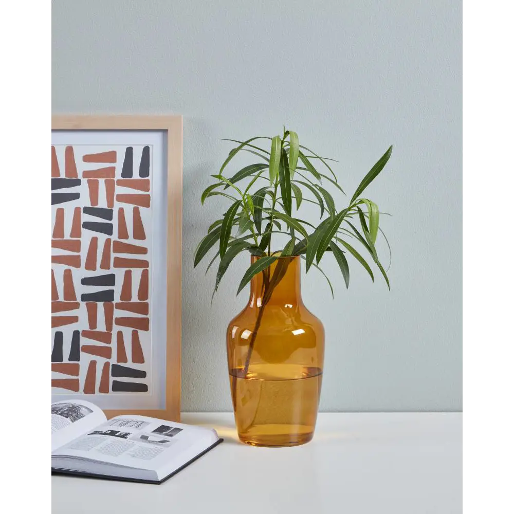 Фото 2 Ваза Eglo 421223 стекло цвет желтый 25 см