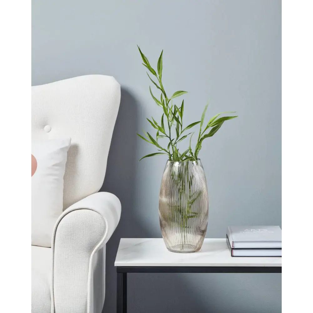 Фото 2 Ваза Eglo 421228 стекло цвет прозрачный 27 см Фото 2 Ваза Eglo 421228 стекло цвет прозрачный 27 см